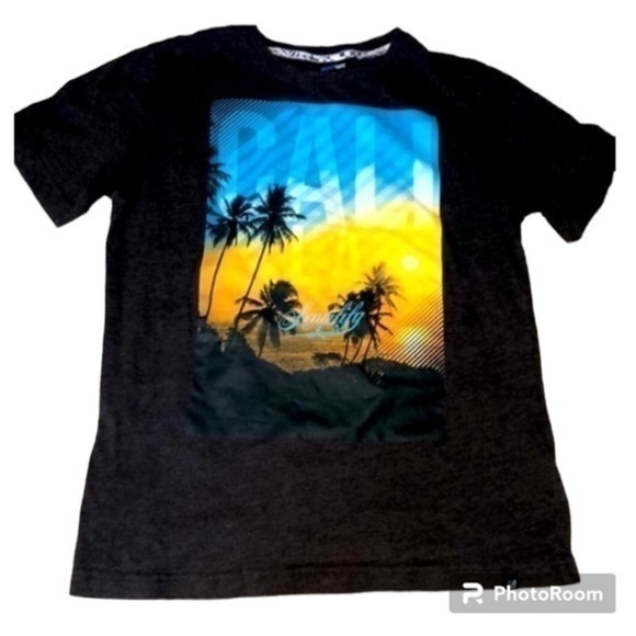 AMPLIFY | Cali LA Sunset Palm-tree Graphic Tee - Size XL (18/20) - Picture 1 of 6